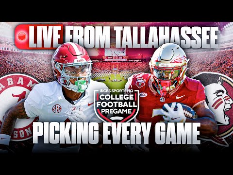 Picks & predictions for EVERY big game game| LIVE Week 1 College Football coverage 😤