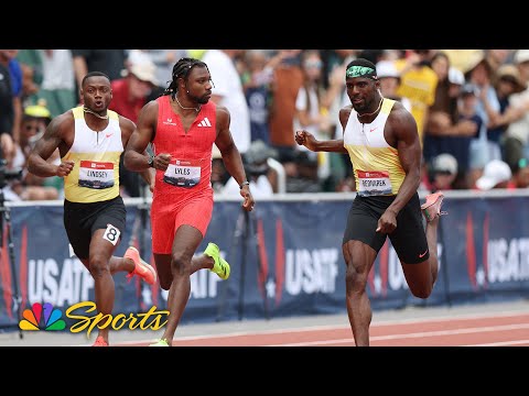 Noah Lyles beats Kenny Bednarek in TESTY men’s 200m at USATF Outdoor Championships | NBC Sports