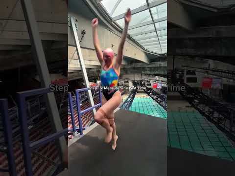 First dive since slipping off a 72-foot platform 😮 (via @mollycarlson/TT)