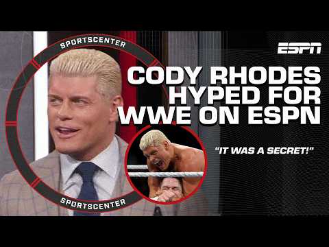 The SECRET the WWE kept from undisputed champion Cody Rhodes 👀🤫 | SportsCenter