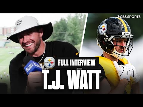 T.J. Watt Talks Offseason Prep in Year 9, New Teammates & FaceTimes Brother J.J. During Interview