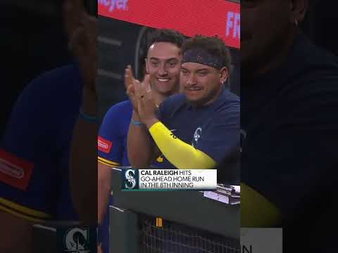 BIG DUMPER hits MLB-leading 43rd home run of the season 💪 #calraleigh #mlb #baseball