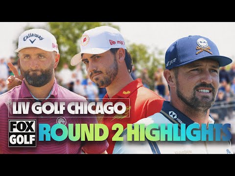 LIV Golf Chicago: Round 2 Highlights | LIV on FOX