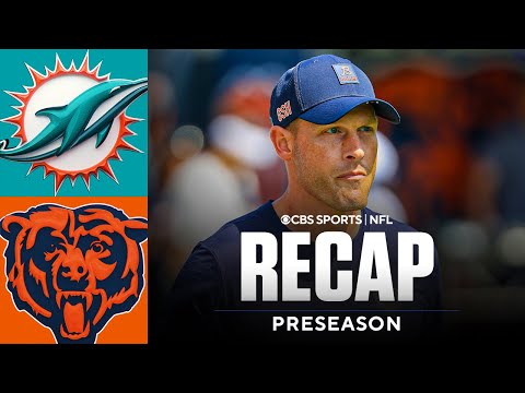 Dolphins, Bears Tie in Ben Johnson’s Debut | Miami Dolphins vs. Chicago Bears Preseason Game Recap