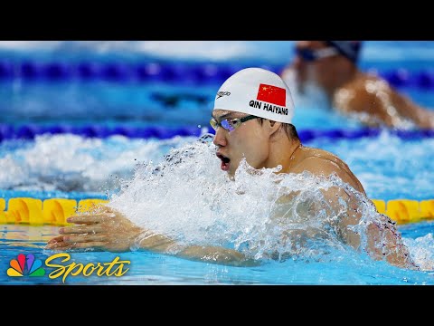 World record holder Qin Haiyang rallies to claim men’s 200m breast at Worlds | NBC Sports