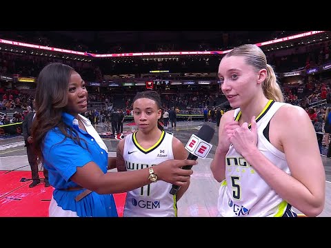 Paige Bueckers & JJ Quinerly react to nail-biting win vs. Indiana Fever | WNBA on ESPN