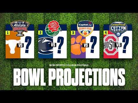 2025 Preseason College Football Playoff Predictions and Bowl Projections 👀