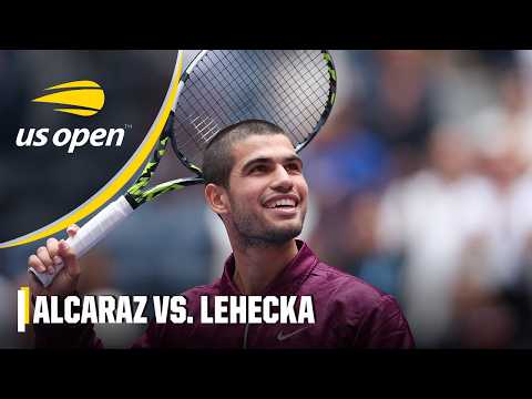 No. 2 Carlos Alcaraz vs. No. 20 Jiri Lehecka | Full Match Highlights | US Open 2025