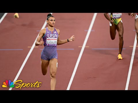 Sydney McLaughlin-Levrone’s AMERICAN RECORD 400M obliterates field, seals finals spot | NBC Sports