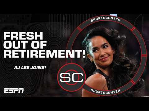 AJ Lee discusses her WWE return + Wrestlepalooza 2025 👀 | SportsCenter