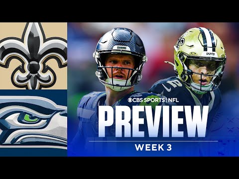 Saints vs Seahawks Preview with Charles Davis | NFL Week 3