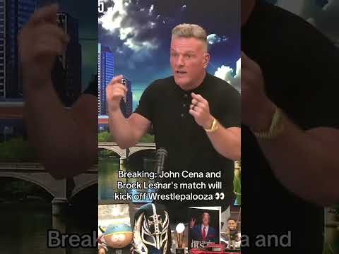๐จ John Cena and Brock Lesnar’s match will KICK OFF Wrestlepalooza ๐จ