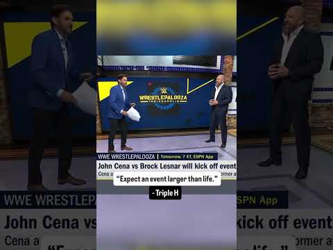 Triple H discusses Wrestlepalooza and what to expect 🤩