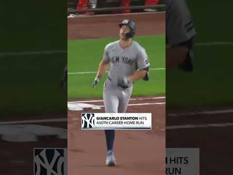 Giancarlo Stanton hits 450th career home run ๐ช๐