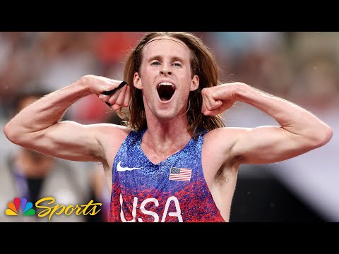 How Cole Hocker’s move from the outside lane stole 5K gold for Team USA | NBC Sports