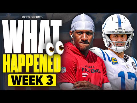 Biggest WINNERS & LOSERS From NFL Week 3 | Daniel Jones SURGING, Michael Penix Jr Benched in Blowout