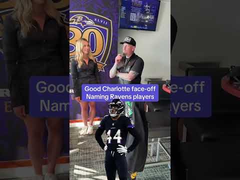 Naming Ravens players with Good Charlotte 👀