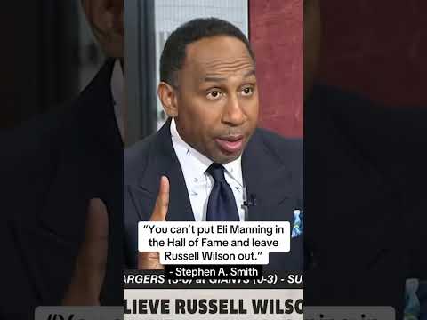 Stephen A. weighs in on Russell Wilson’s case for the Hall of Fame ✍️