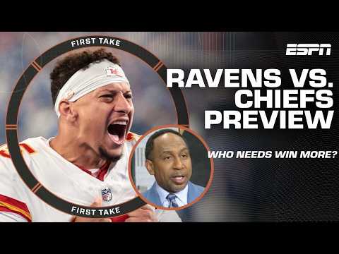Why Stephen A. deems the Chiefs NEED the win more than the Ravens in Week 4 👀 | First Take