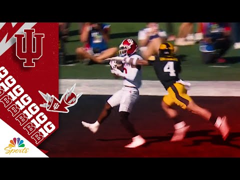 Indiana takes advantage of interception with Fernando Mendoza touchdown pass | Big Ten on NBC Sports