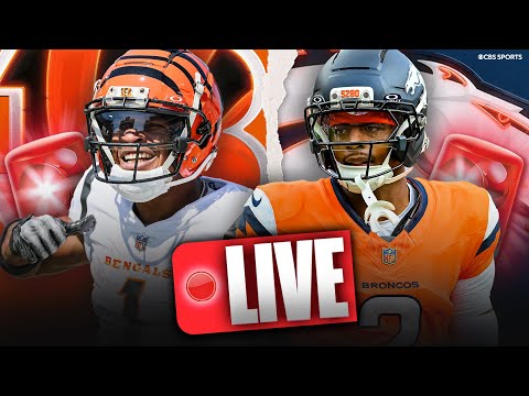 Monday Night Football LIVE Pregame: Bengals vs Broncos Picks, Predictions and Best Bets