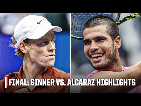 Men’s Final: No. 1 Jannik Sinner vs. No. 2 Carlos Alcaraz | Full Match