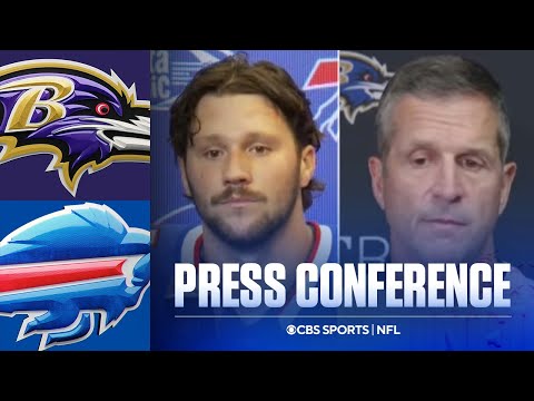 Bills’ Josh Allen, Ravens’ John Harbaugh speak following EPIC Week 1 Sunday Night Football matchup