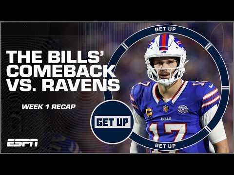 Josh Allen SHINES & somehow the Ravens ‘CRUMBLE IN THE END’ – Dan Orlovsky | Get Up