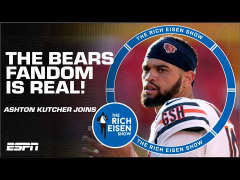 Ashton Kutcher has been thinking about these TWO THINGS 🏈 | The Rich Eisen Show