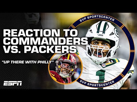 Commanders vs. Packers REACTION 🏈 Green Bay are RIGHT THERE with the Eagles! – Damien Woody | SC