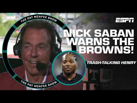 Nick Saban talks on Derrick Henry’s DOMINANCE at Bama 🗣️ ‘He took OWNERSHIP!’ | The Pat McAfee Show