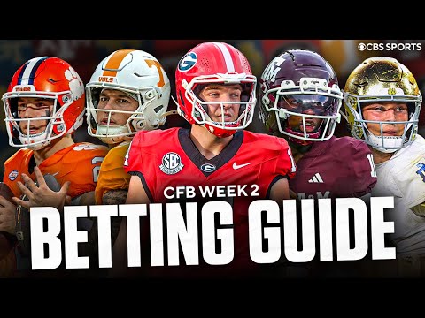 CFB Week 2 Betting Guide: Texas A&M vs Notre Dame, Georgia vs Tennessee & Clemson vs Georgia Tech ๐๐ฐ