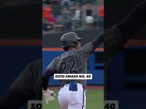 Juan Soto extends the Mets lead as he enters the 40/30 Club! ๐ฅ #juansoto #mets #mlb #homerun