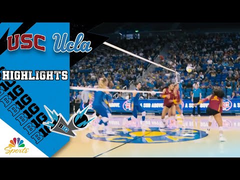 No. 22 USC Trojans vs. UCLA Bruins | COLLEGE VOLLEYBALL HIGHLIGHTS | 10/11/25 | NBC Sports