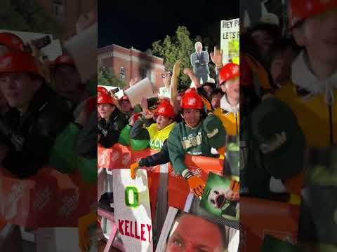 Creator Cam at College GameDay in Oregon 🤳 (📍 @HomeDepot)
