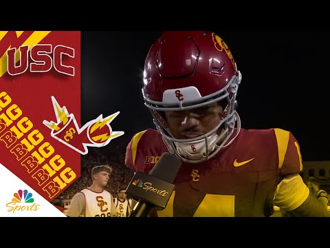 USC’s Jayden Maiava on King Miller’s big night: ‘It’s what he does’ | Big Ten on NBC