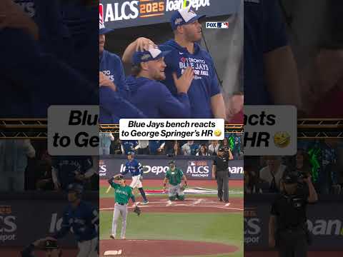 THIS HR WAS CRUSHED ๐ฑ #mlb #georgespringer #bluejays #alcs #homerun
