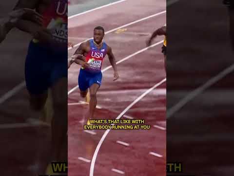 Handled BUSINESS in men’s 4x100m🥇😎🏃🏼♂️