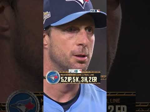 What a day for Max Scherzer! 👏 #bluejays #mlb #baseball