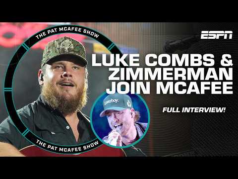 Luke Combs & Bailey Zimmerman talk BigXthaPlug, Alex Warren, GameDay & more! | The Pat McAfee Show