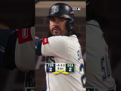 Highlights from a WILD Game 5 in Seattle 🔱🔥 #mlb #playoffs #mariners #bluejays