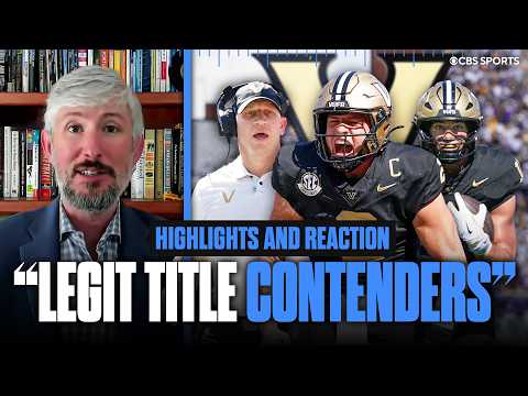 Diego Pavia leads No. 17 Vanderbilt to impressive win over No. 10 LSU, improve to 6-1 | Game Recap