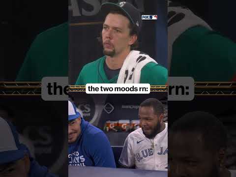 Two Sides of BASEBALL 👀 #mariners #bluejays #alcs #mlb #baseball