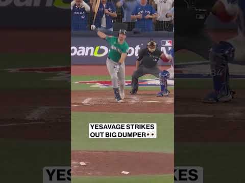 Yesavage sits down Big Dumper ⭐️ #baseball #strikeout #pitching #bluejays