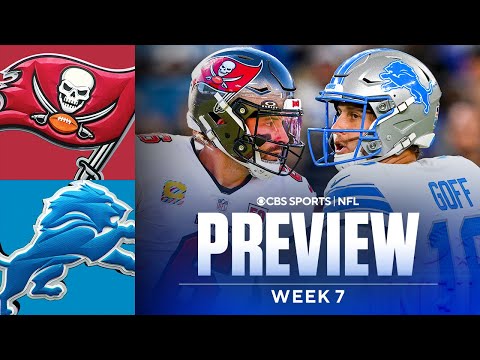 Buccaneers vs Lions Monday Night Football Preview: Predictions and Best Bets | NFL Week 7