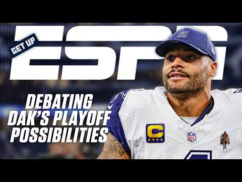 Is Dak Prescott the BEST QB IN THE LEAGUE? 🤯 Debating the Cowboys’ playoff hopes 🍿 | Get Up