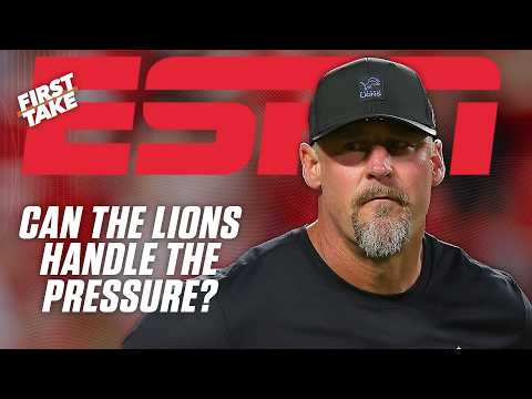 Stephen A. QUESTIONS if the Detroit Lions can LIVE UP TO EXPECTATIONS in the NFC 📈 | First Take