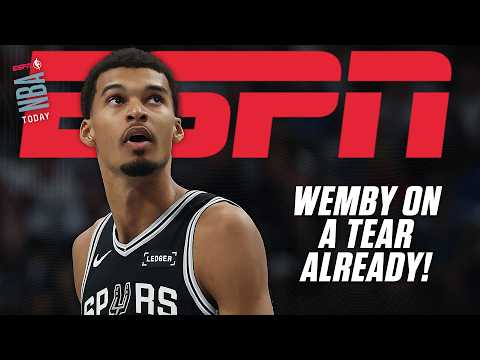 It’s WEMBY’S WORLD! 🌎 Windy & Perk are IN AWE of Victor Wembanyama 🤯 | NBA Today