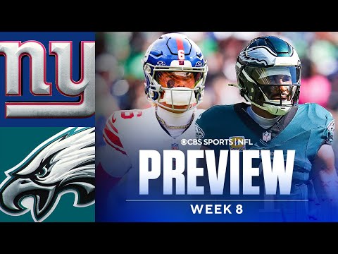 Giants vs Eagles Game Preview: Biggest Storylines, Predictions & Best Bets | NFL Week 8