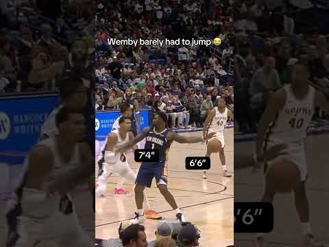 Wemby is just different 😮💨